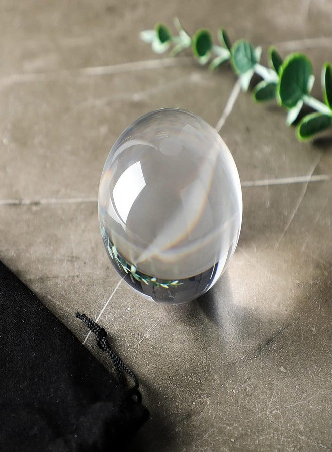 DSJUGGLING Clear Acrylic Contact Juggling Ball 85mm & 90mm, Single Practice Juggling Ball for Beginners and Big Hand (Clear, 85mm) - Image 2